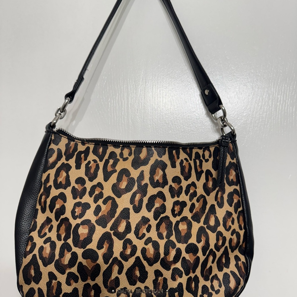 Leopard Print Shoulder Bag